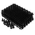 thumbnail image 2 of Milisten 5pcs Fish Tank Bottom Filter Plate PVC Multi-function Clapboard Bottom Filter with 20pcs Nail (Black), 2 of 6