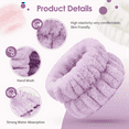 thumbnail image 6 of 20 Pcs Wrist Towels for Washing Face, Face Washing Wristband, Microfiber Wrist Spa Wash Band Wristba flannel, 6 of 7
