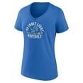 thumbnail image 2 of Women's Aidan Hutchinson Blue Detroit Lions Floral Name & Number V-Neck T-Shirt, 2 of 3