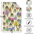 thumbnail image 3 of Dreamtimes Cute Penguin Kitchen Dish Towel 1 Pack, Soft Absorbent Dishcloths Reusable Hand Towel Washable Tea Towels for Home Kitchen Bar Table Decor, 28 x 18 Inch, 3 of 7