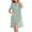 Light Green, variant on CAIXIA Robes For Women Plush Women's Soft Casual Nightgown Loose Fit Short Sleeve Sleepwear Comfortable Robe for Home