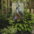 thumbnail image 2 of Carolines Treasures JMK1149GF Blue Heron Gazing West Flag Garden Size  Small multicolor, 2 of 3