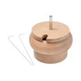 thumbnail image 4 of Wooden Bead Bowl Set Bead Stringing Tool, Bead Holder, DIY Making Bead for Bracelets DIY Arts Crafts without bead, 4 of 8