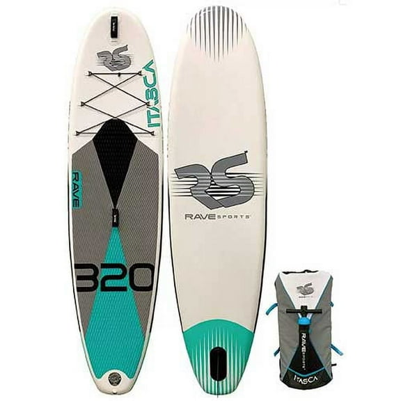 Rave Sports Itasca 10'6" ISUP Board Quarry in Blue