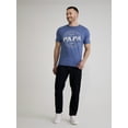 thumbnail image 2 of Men's and Big Men's Father's Day Papa Label Graphic Tee Shirt from Way to Celebrate, Sizes S-3XL, 2 of 5