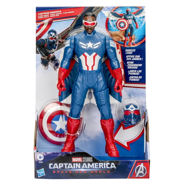 Captain America Flight Mode Figure | Movie - Walmart Business Supplies