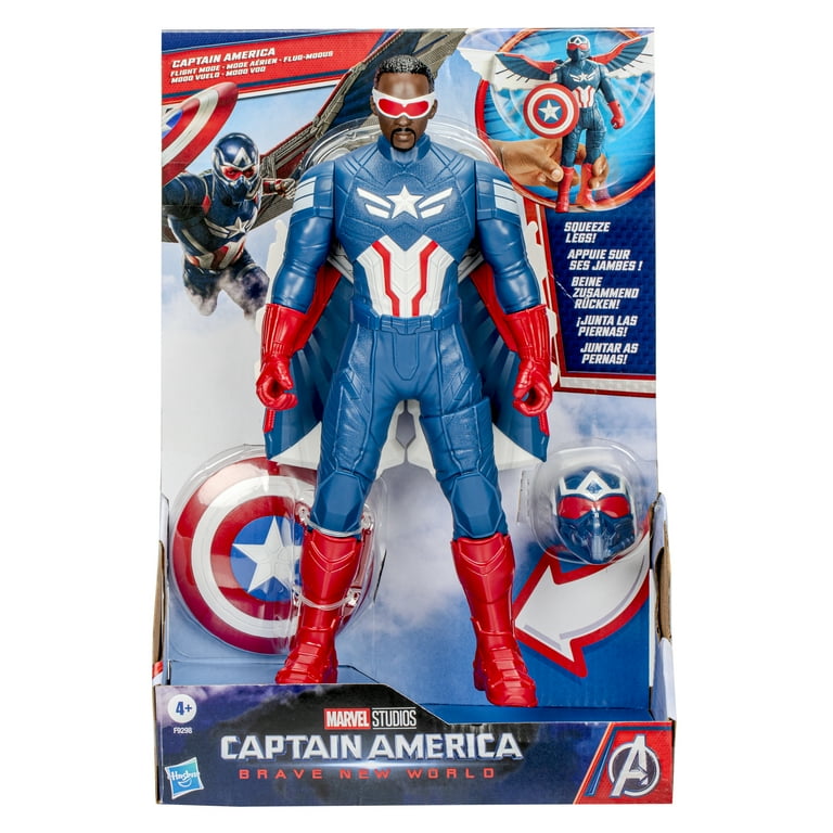 Captain America, Action Figure, 9 inch, Flight Mode with