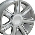 thumbnail image 3 of OE Wheels 9492015 Cadillac Escalade Style Replica Wheel Hyper Silver with Chrome, 3 of 5