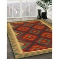thumbnail image 3 of Ahgly Company Machine Washable Indoor Rectangle Contemporary Light Brown Area Rugs, 5' x 8', 3 of 7