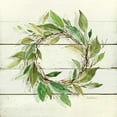 thumbnail image 3 of Robinson, Carol 20x20 Black Modern Framed Museum Art Print Titled - Bay Leaf Wreath, 3 of 5