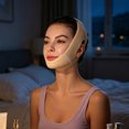 thumbnail image 6 of Adjustable V Line Face Lifting Strap Double Chin Reducer Belt Breathable Face Shaping Band Home Beauty, 6 of 6