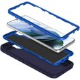 thumbnail image 2 of GHSDFBB for Galaxy S21 5G Case Shockproof Dust/Drop Proof 3-Layer Full Body Protection [Without Screen Protector] Rugged Heavy Duty Durable Cover Case for Samsung Galaxy S21 5G 6.2 2021, Navy Bl, 2 of 6