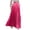 AA-01-Hot Pink, variant on QATAINLAV Women's Drawstring Smocked Waist Long Skirts Summer Flowy Boho Maxi Skirt Pleated A Line Skirts Casual Vacation Outfits Blue XL