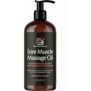 M3 Sore Arnica Muscle Massage Oil for Massage Therapy | Massage Oil with Collagen, Arnica, and Menthol | Full Body Massage Oil by M3