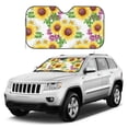 thumbnail image 4 of Bingfone Sunflowers Car Windshield Sunshade,Sun Foldable Sun Shield Sun Visor for Car - Small, 4 of 8