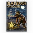 thumbnail image 2 of Outer Banks, North Carolina, Blackbeard Pirate and Queen Anne's Revenge (24x36 Giclee Gallery Art Print, Vivid Textured Wall Decor), 2 of 3