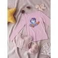 thumbnail image 3 of Cute Bird On Airplane Long Sleeve Toddler -Image by Shutterstock,  3 Toddler, 3 of 4