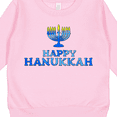 thumbnail image 3 of Inktastic Happy Hanukkah with Menorah Toddler Sweatshirt, 3 of 4