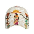 thumbnail image 2 of Fotbe Black African Woman Baseball Cap, Black African Woman Print Dad Hat,Outdoor Hat,Adjustable Sports Cap, Perfect For Activities, 2 of 9