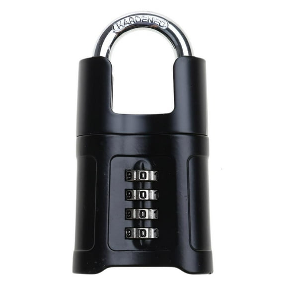 WE-POLUJ Outdoor High Security Padlock Weatherproof Gym Locker Lock Heavy Duty Combination Padlock for Fence, Case, Toolboxes