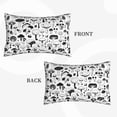 thumbnail image 2 of Bedroom Outdoor Decorations Rectangle Two Sides Printed Mushroom Sofa Throw Pillow Case Cushion Cove, 2 of 6