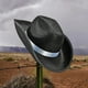 thumbnail image 5 of Sombrero de vaquero Sombreros de Decorativos de ala ancha Transpirable Accesorios de vestuario Jazz Negro Yuyangstore Sombrero de vaquero, 5 of 7