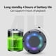 thumbnail image 4 of Altavoz Bluetooth con luz colorida, altavoz luminoso para montañismo al aire libre, altavoz colgante portátil, altavoz Bluetooth inalámbrico de alta potencia y larga duración. Altavoces Bluetooth, 4 of 8