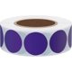 thumbnail image 3 of 1,000 Self-adhesive Round Natural Paper Labels, Purple 2.5 Cm-yu, 3 of 5