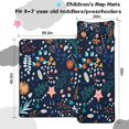 thumbnail image 5 of Pioneer Flower Floral Print Pattern Toddler Nap Mats for Kids Preschool,Sleeping Mat Bag or Kids,Toddler Sleeping Bag,Toddler Nap Mat or Daycare, 5 of 6