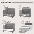 thumbnail image 4 of Child Craft Soho 4-in-1 Convertible Flat Top Crib, 4 of 8