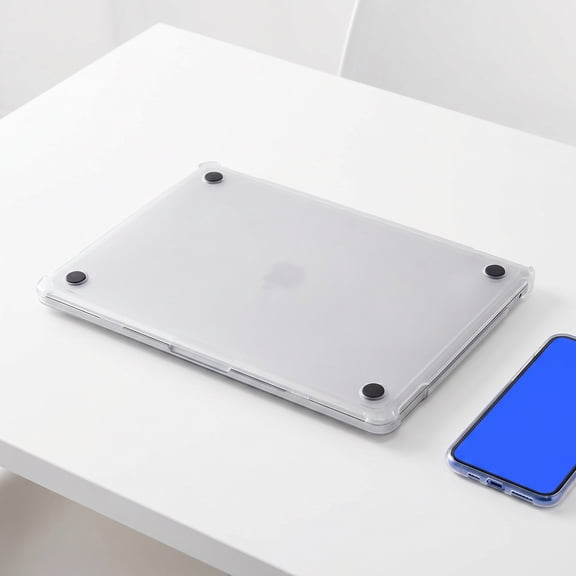 Milisten Slim Transparent Notebook Laptop Sleeve with Matte Skin and Precise Fit Design