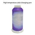 thumbnail image 6 of Color Changing Thread, Embroidery, Sewing Thread, for Crochet Parties Shawl Scarf Raves Violet, 6 of 8
