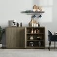 thumbnail image 3 of Surmoby 92.7" Wide Sideboard Buffet Cabinet with 6 Doors - Modern Accent Storage Console for Dining Room, Living Room, Kitchen & Entertainment Center | TV Stand with Adjustable Shelves,Gray Alder, 3 of 10