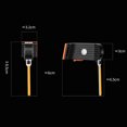 thumbnail image 2 of Luz trasera de bicicleta Lámpara indicadora de flash creativa para todas las bicicletas Naranja, 2 of 4