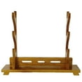 thumbnail image 1 of Monstrate Soporte para Katana de madera con pantalla de espada samurái Decoración del hogar Marrón claro 3 capas, 1 of 1
