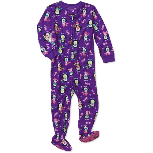 Toddler Girl Jersey Footed Blanket Sleeper