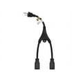 thumbnail image 4 of Monoprice 1.16' 14AWG NEMA 5-15R to NEMA 5-15P Power Cord Splitter Cable Black 105309, 4 of 6
