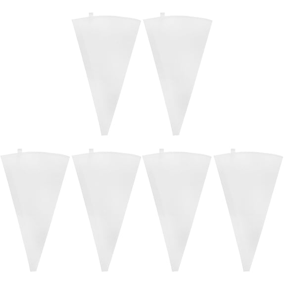 6 Pcs Pastry Bags Resuable Piping Bags Piping Pastry Frosting Decorating Bags