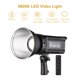 thumbnail image 5 of Studio LED Video Light 5600K Temperatura de color Brillo ajustable CRI93+ TLCI95+ Bowens Mount con protector Reflector Control remoto para estudio Fotografía al aire libre Retrato Grabación de video Irfora Fotografía de luz, 5 of 7