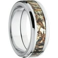 thumbnail image 3 of Duckblind Men's Camo 8mm Stainless Steel Wedding Band with Polished Edges and Deluxe Comfort Fit, 3 of 3