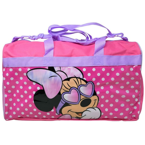 Minnie Duffle Bag with PVC Printed Panel