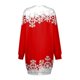 thumbnail image 3 of Vestidos de 棉 Vestido Casual de Manga Larga Con Cuello Redondo y Estampado Navideño de Moda de Otoño E Invierno Para Mujer, 3 of 3