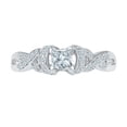 thumbnail image 2 of 10 KT White Gold Round Diamond Bridal Ring (0.60 cttw), 2 of 3