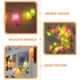 thumbnail image 5 of BRIGHTFUFU Cadena de luces LED para helados, luz que funciona con pilas, decoración colgante, 3 metros, 20LED, 5 of 7