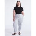thumbnail image 2 of Scoop Women's and Women's Plus New Scubaknit Jogger Pants, Sizes XS-4X, 2 of 5