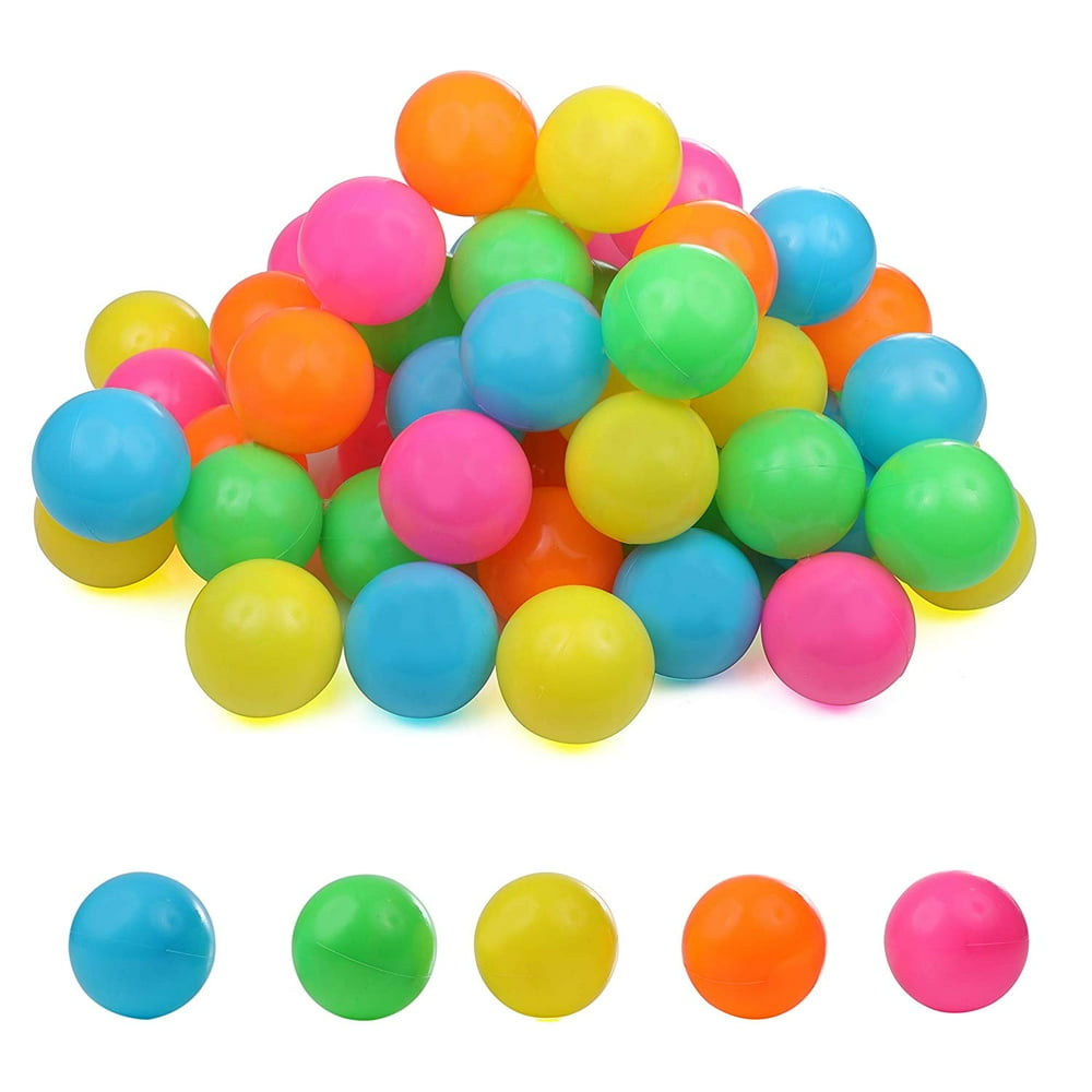 High Bounce 90 Crush Proof Plastic Balls for Ball Pits Balls, Tents and