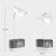 thumbnail image 4 of 1 Set USB Rechargeable Table Lamp Reading Desk Lamp with Pen Holder Eye-caring Lamp, 4 of 8