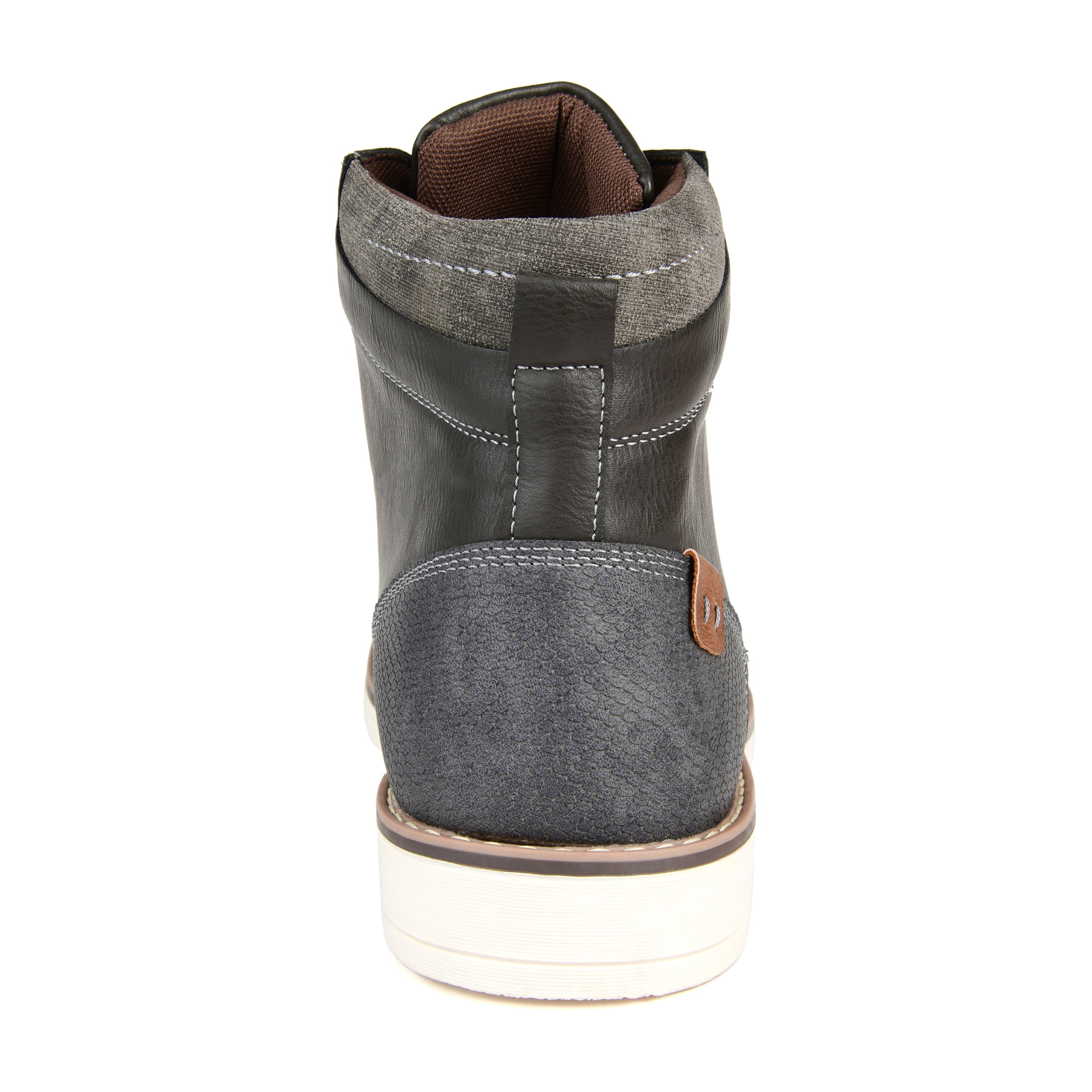 Vance Mens Evans Lace-up Round Toe Ankle Boot - Walmart 