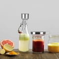 thumbnail image 5 of Embudo de acero inoxidable, 4 embudos de cocina con clip para tarro de conserva, acero inoxidable, 5 of 5