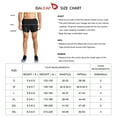 thumbnail image 3 of BALEAF s Athletic Shorts 3'' Inseam Running Gym Bodybuilding Shorts Sports Quick Dry Lightweight Fitness Exercise Jogging Brief Pocket Gray XL, 3 of 6